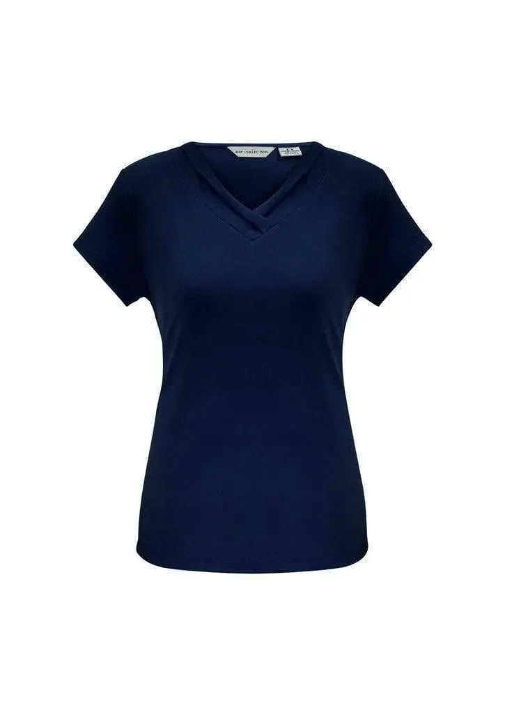 Biz Collection Women’s Lana Short Sleeve Top K819ls Metro Workwear.